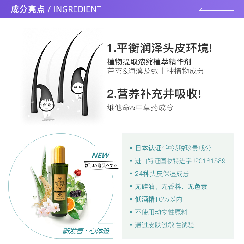 重塑頭皮生機(jī)，毛囊激活之旅——日本新琺24防脫育發(fā)液深度解析